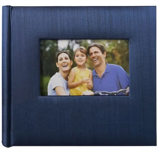 Navy Striped Photo Album by Recollections&reg; {1}