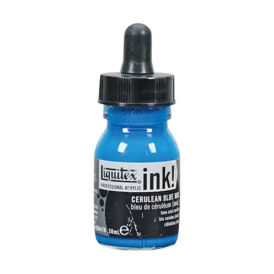Liquitex® Professional Acrylic INK!, 1oz.Cerulean Blue Hue {1}