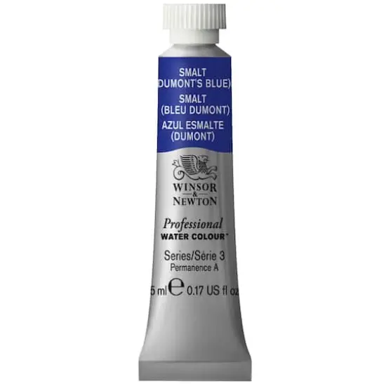 Winsor & Newton&reg; Professional Water Colour&trade; Paint, 5mL Smalt (Dumont's Blue) {1}