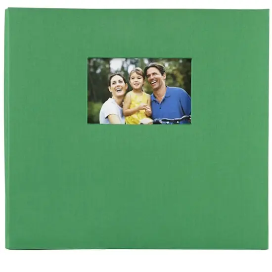 12" x 12" Cloth Scrapbook Album by Recollections&reg; Green {5}