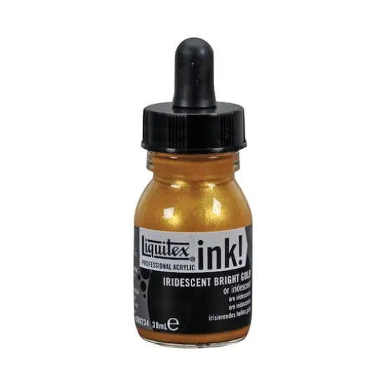 Liquitex&reg; Professional Acrylic INK!, 1oz.Iridescent Bright Gold {1}