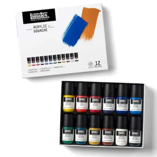 Liquitex&reg; Professional Acrylic&trade; 12 Color Essentials Gouache Set  {4}