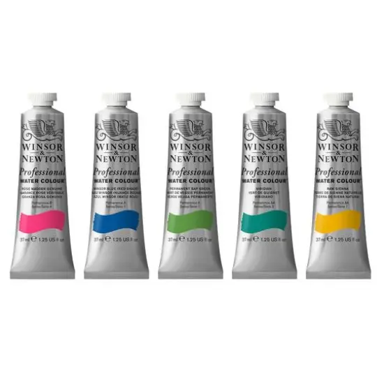 Winsor & Newton&reg; Professional Water Colour&trade; Paint Tube, 37mL Burnt Umber {2}