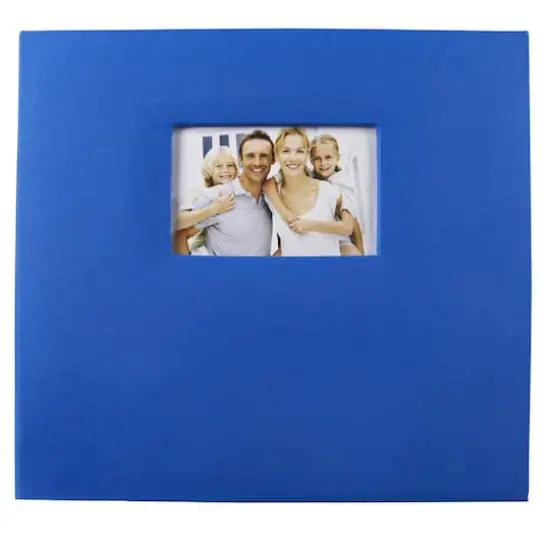 12" x 12" Cloth Scrapbook Album by Recollections&reg; Blue {5}