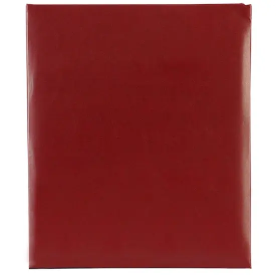 8.5" x 11" Vinyl Scrapbook Album by Recollections&reg; Maroon {5}
