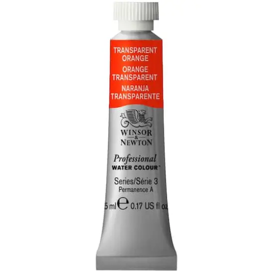 Winsor & Newton® Professional Water Colour™ Paint, 5mL Transparent Orange {1}