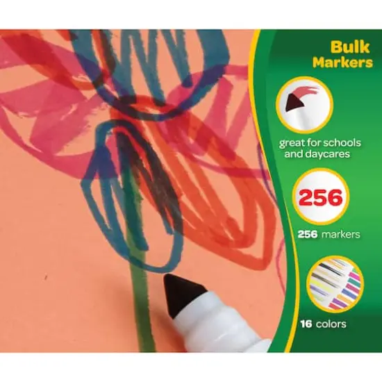Crayola&reg; Original Formula Marker Classpack, 256 Count {6}