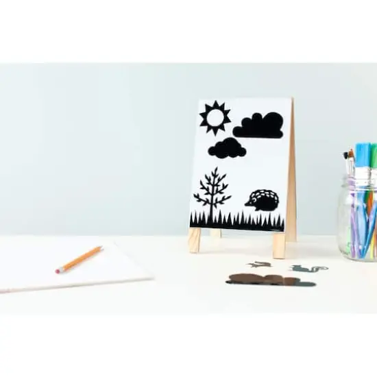 Cricut&reg; Window Cling, Black {3}