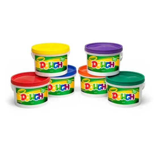 Crayola&reg; Modeling Dough, Assorted Colors, 6 tubs {3}