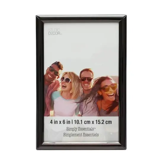 Simply Essentials&trade; Curved Profile Frame by Studio D&eacute;cor&reg; Black {1}
