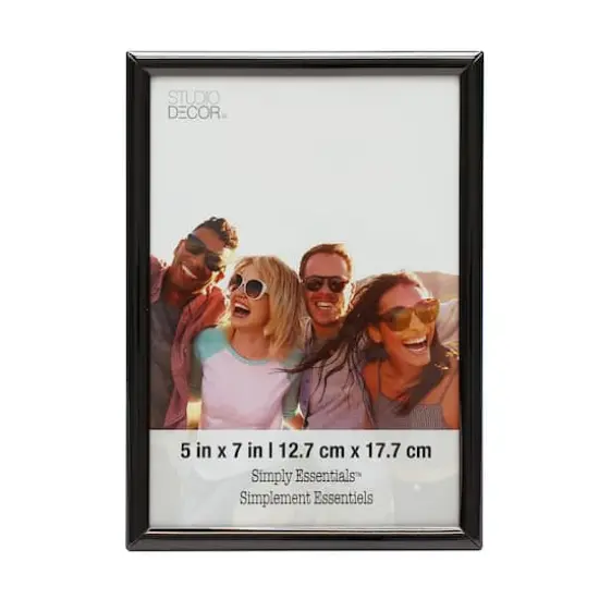 Simply Essentials&trade; Black Metal Frame by Studio D&eacute;cor&reg; {1}