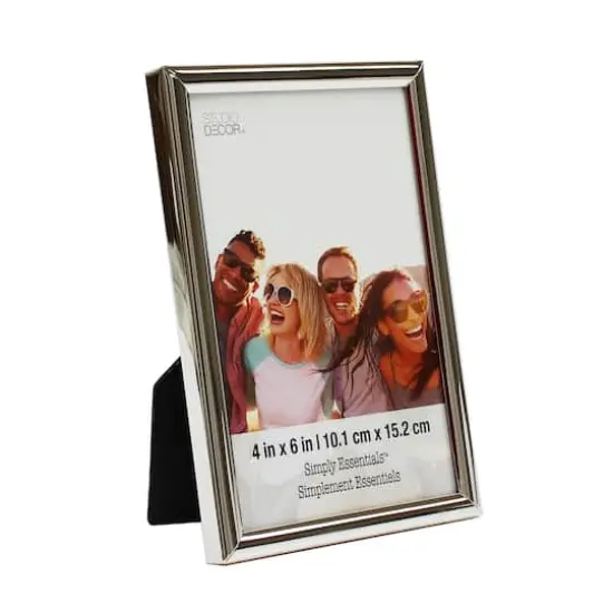 Simply Essentials™ Curved Profile Frame by Studio Décor® Silver {4}