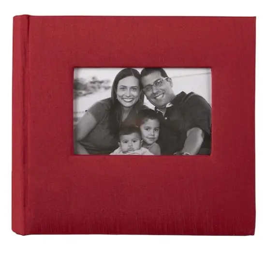 Crimson Silky Photo Album by Recollections&reg; {1}