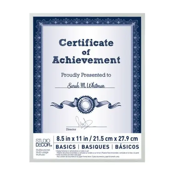 Basics White Multipurpose Frame by Studio D&eacute;cor&reg; {4}