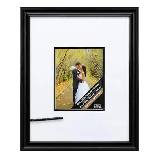 Portrait 8" x 10" Signature Frame with Marker by Studio D&eacute;cor&reg; {1}