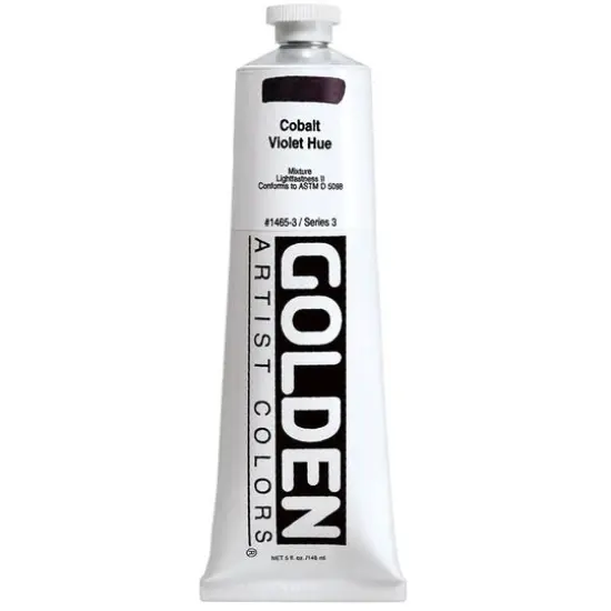 Golden&reg; Heavy Body Acrylic Paint, 5oz. 1465 Cobalt Violet Hue {1}