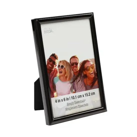 Simply Essentials&trade; Curved Profile Frame by Studio D&eacute;cor&reg; Black {5}