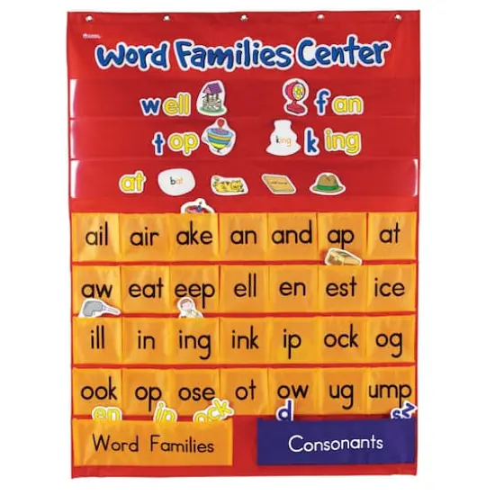 Learning Resources&reg; Word Families & Rhyming Center Pocket Chart {1}