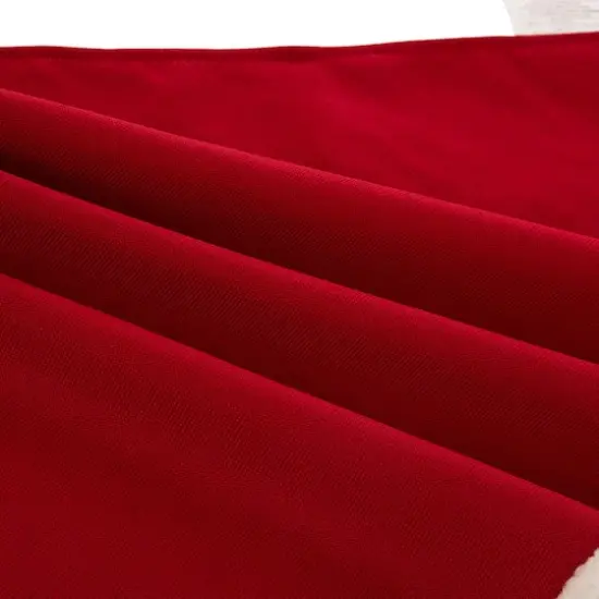 Glitzhome&reg; 48" Merry Christmas Fabric Christmas Tree Skirt {6}