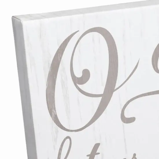 O Come Let Us Adore Him Owl Canvas Wall Art {3}