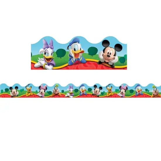 Eureka&reg; Deco Trim&reg; Mickey Mouse Clubhouse&reg; Characters Border Trims, 222ft. {1}