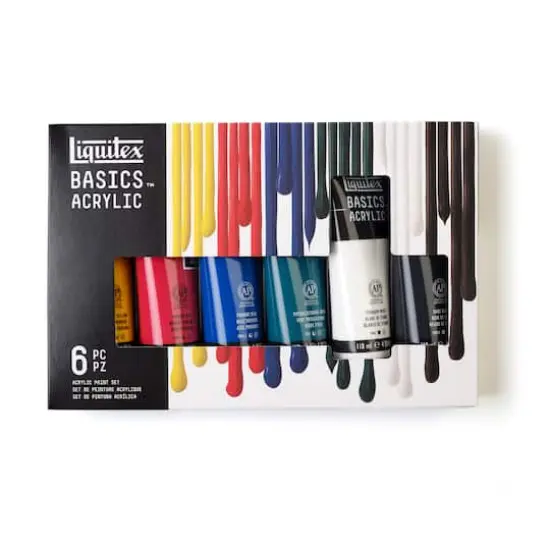 Liquitex&reg; BASICS Acrylic Color Starter Set  {6}