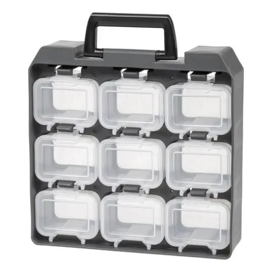 Iris&reg; Gray 9-Compartment Utility Case {1}