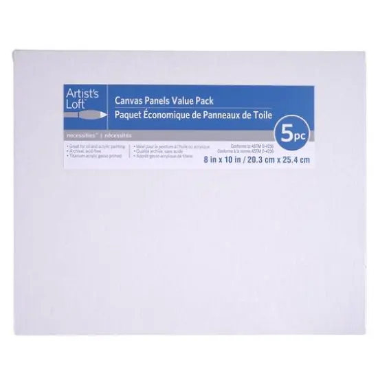 Canvas Panel Value Pack by Artist's Loft&reg; Necessities&trade; {2}