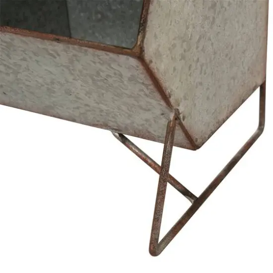 Glitzhome&reg; Galvanized Storage Standing Shelf {6}