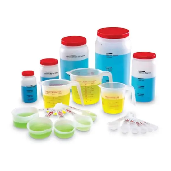 Learning Resources&reg; Classroom Liquid Measurement Set {1}
