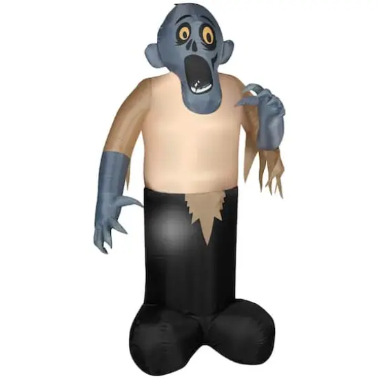 6ft. Airblown® Inflatable Halloween Animated Shaking Zombie {1}
