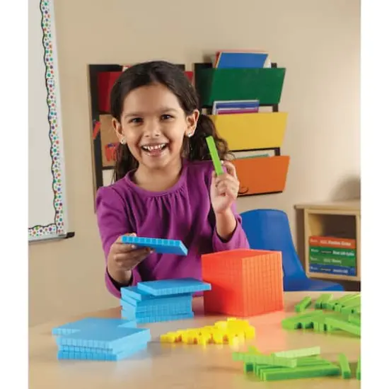 Learning Resources&reg; Brights!&trade; Base 10 Starter Set {5}