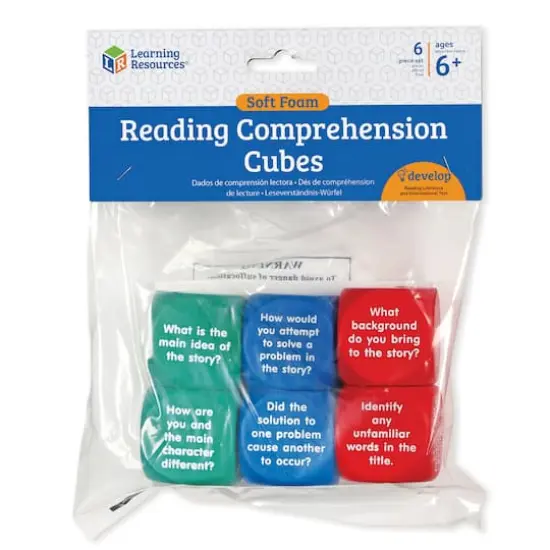 Learning Resources&reg; Reading Comprehension Cubes Set {3}