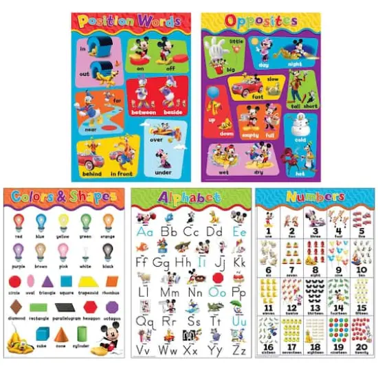 Mickey Mouse Clubhouse&reg; Beginning Concepts Bulletin Board Set {1}
