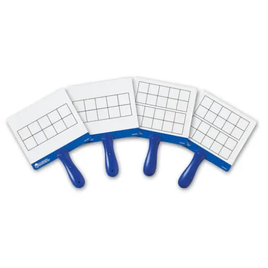 Learning Resources&reg; Magnetic Ten-Frame Answer Boards Set {4}
