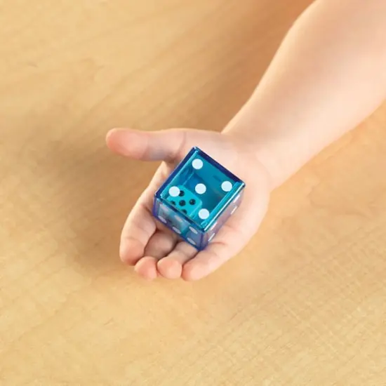 Jumbo Dice in Dice, Set of 12 {4}