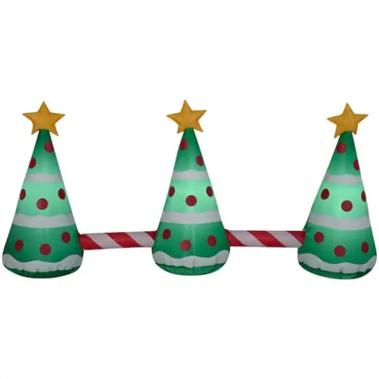 2ft. Airblown&reg; Inflatable Pathway Christmas Tree {1}