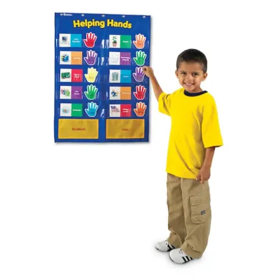 Learning Resources&reg; Helping Hands Pocket Chart {3}