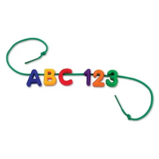 Learning Resources&reg; Uppercase Lacing Alphabet {4}