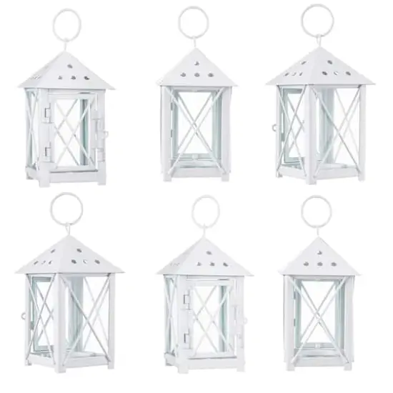White Mini Lanterns by Ashland&reg; {3}