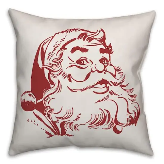 Designs Direct Santa 18x18 Throw Pillow {1}