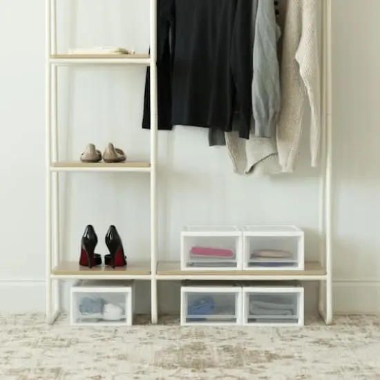 Iris&reg; Clear Small Stacking Drawer, 4ct. {2}