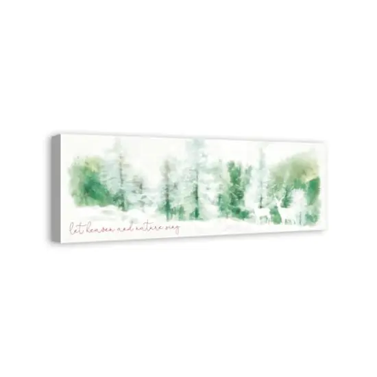Let Heaven & Nature Sing Canvas Wall Art {4}