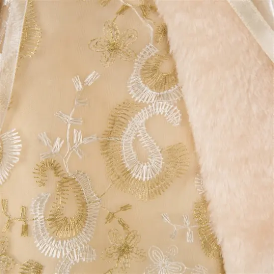 Glitzhome&reg; 12" Christmas Angel Tree Top {5}