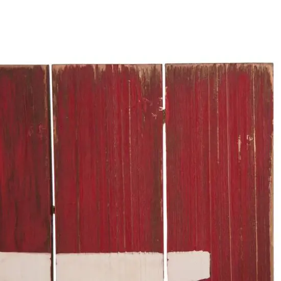 Glitzhome&reg; 42" Joy Christmas Wooden Porch Sign {5}