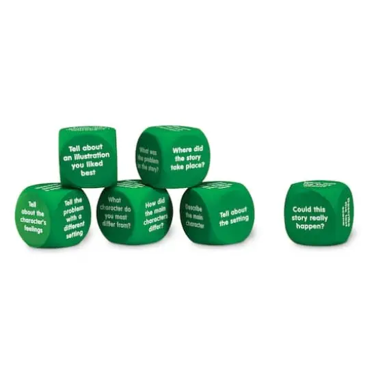 Learning Resources&reg; Retell A Story Cubes Set {1}