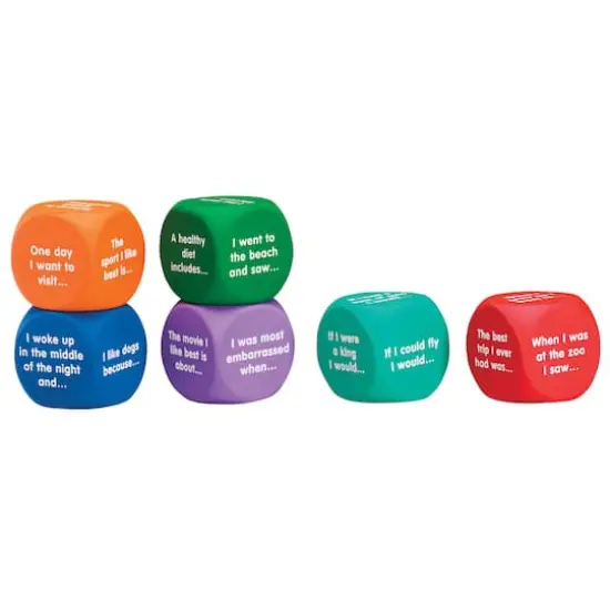 Learning Resources&reg; Writing Prompt Cubes Set {1}