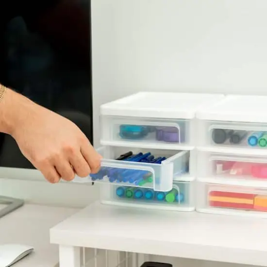 Iris&reg; Compact Desktop 3-Drawer System, 4ct. {5}