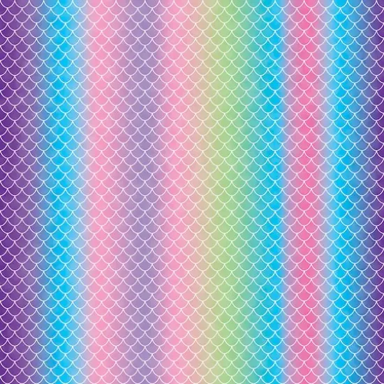 Cricut&reg; Infusible Ink&trade; Transfer Sheet Patterns, Mermaid Rainbow {3}