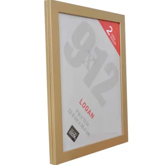 2 Pack Logan Wall Frames by Studio D&eacute;cor&reg; Gold {5}